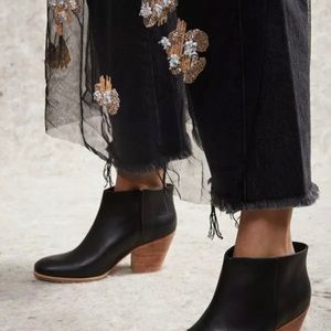 Rachel COMEY Black Leather Booties